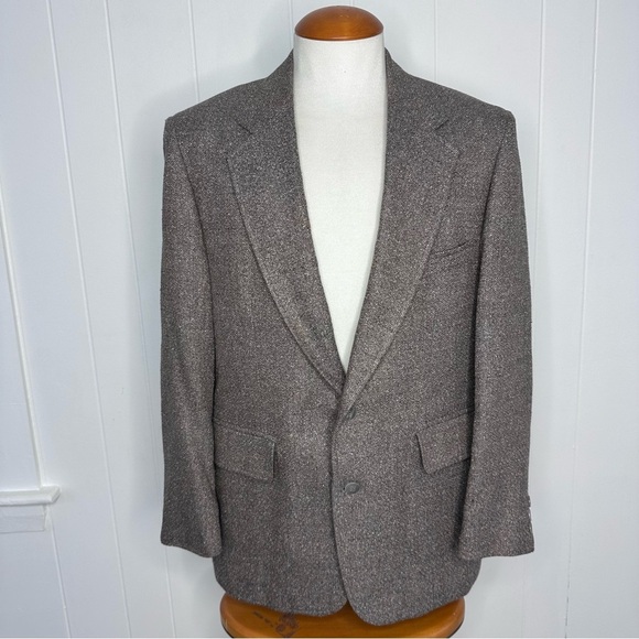 Hardy Amies Silk Wool Blend Blazer Sport Coat - Picture 3 of 12